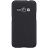 Husa de protectie pentru Samsung Galaxy J1 2015 Nillkin Frosted Shield Negru + Folie de protectie-0