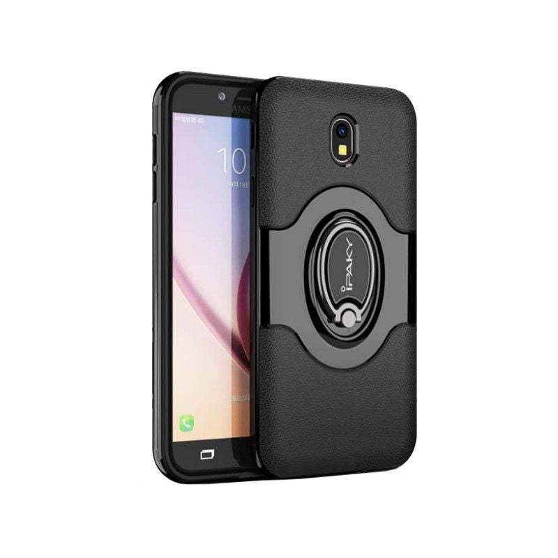 Husa de protectie pentru Samsung Galaxy J5 2017 Ipaky Ring Negru-0