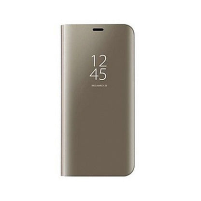 Husa de protectie pentru Samsung Galaxy J7 2017 Flip Cover Oglinda Auriu-4