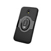 Husa de protectie pentru Samsung Galaxy J7 2017 Ipaky Ring Negru-0