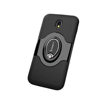 Husa de protectie pentru Samsung Galaxy J7 2017 Ipaky Ring Negru-0