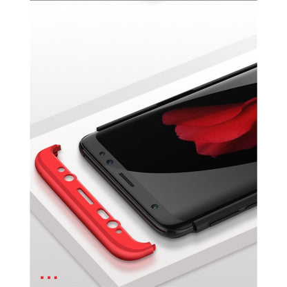 Husa de protectie pentru Samsung Galaxy S8 Ultra-subtire 3 in 1 Rosu-4