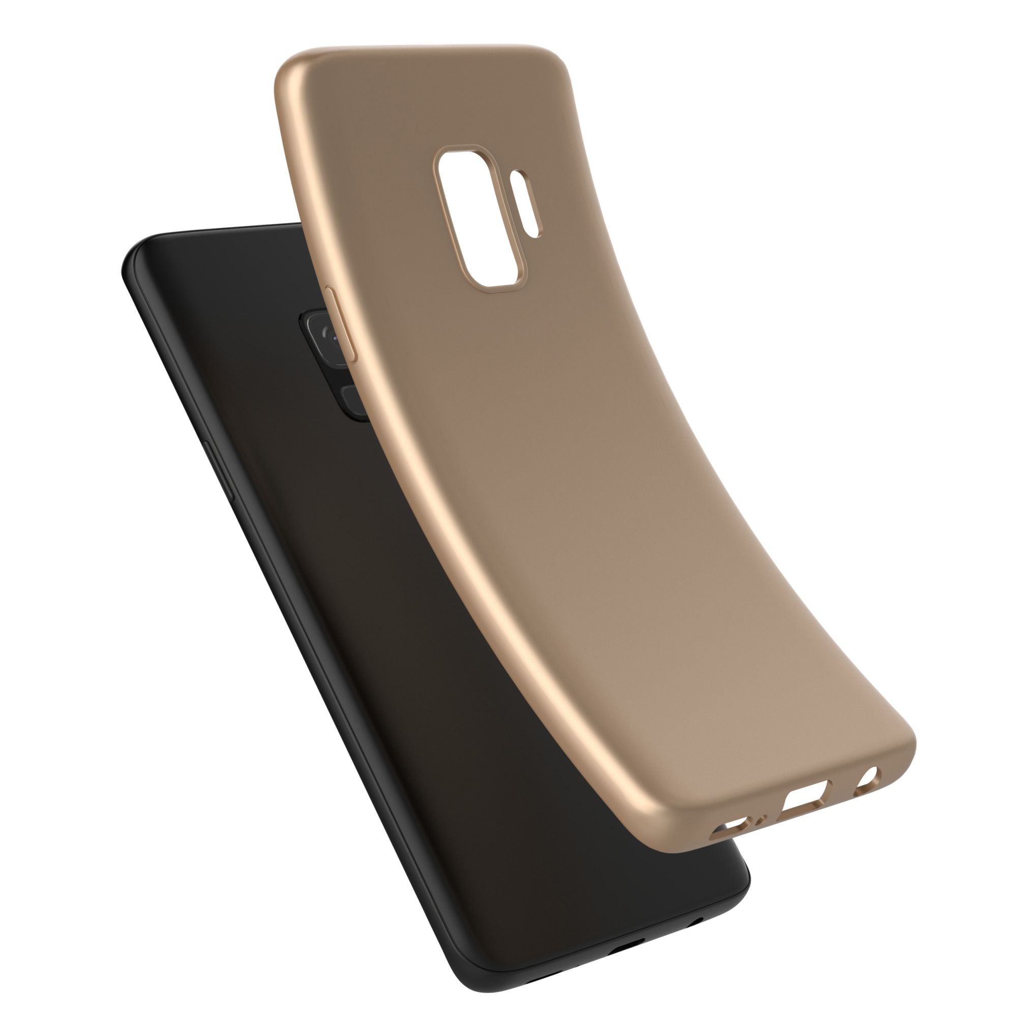 Husa de protectie pentru Samsung Galaxy S9 Luxury Case Auriu-6