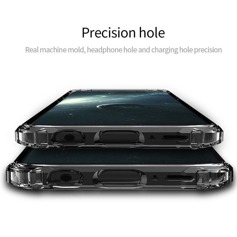 Husa de protectie pentru Samsung Galaxy S9 Tpu Antisoc Negru Transparent-4