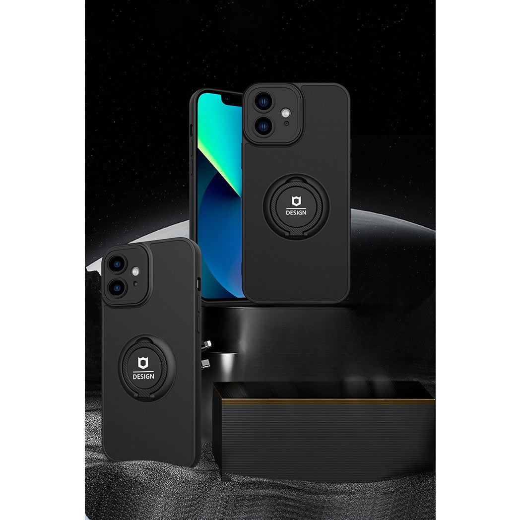 Husa Eagle Eye cu Stand pentru Motorola G22, Negru, Suport Auto Magnetic, Protectie Antisoc, Flippy-4