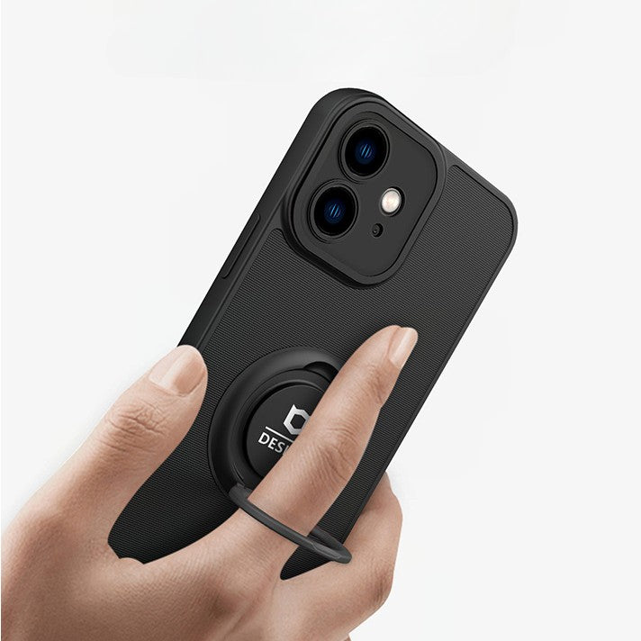 Husa Eagle Eye cu Stand pentru Motorola G22, Negru, Suport Auto Magnetic, Protectie Antisoc, Flippy-5