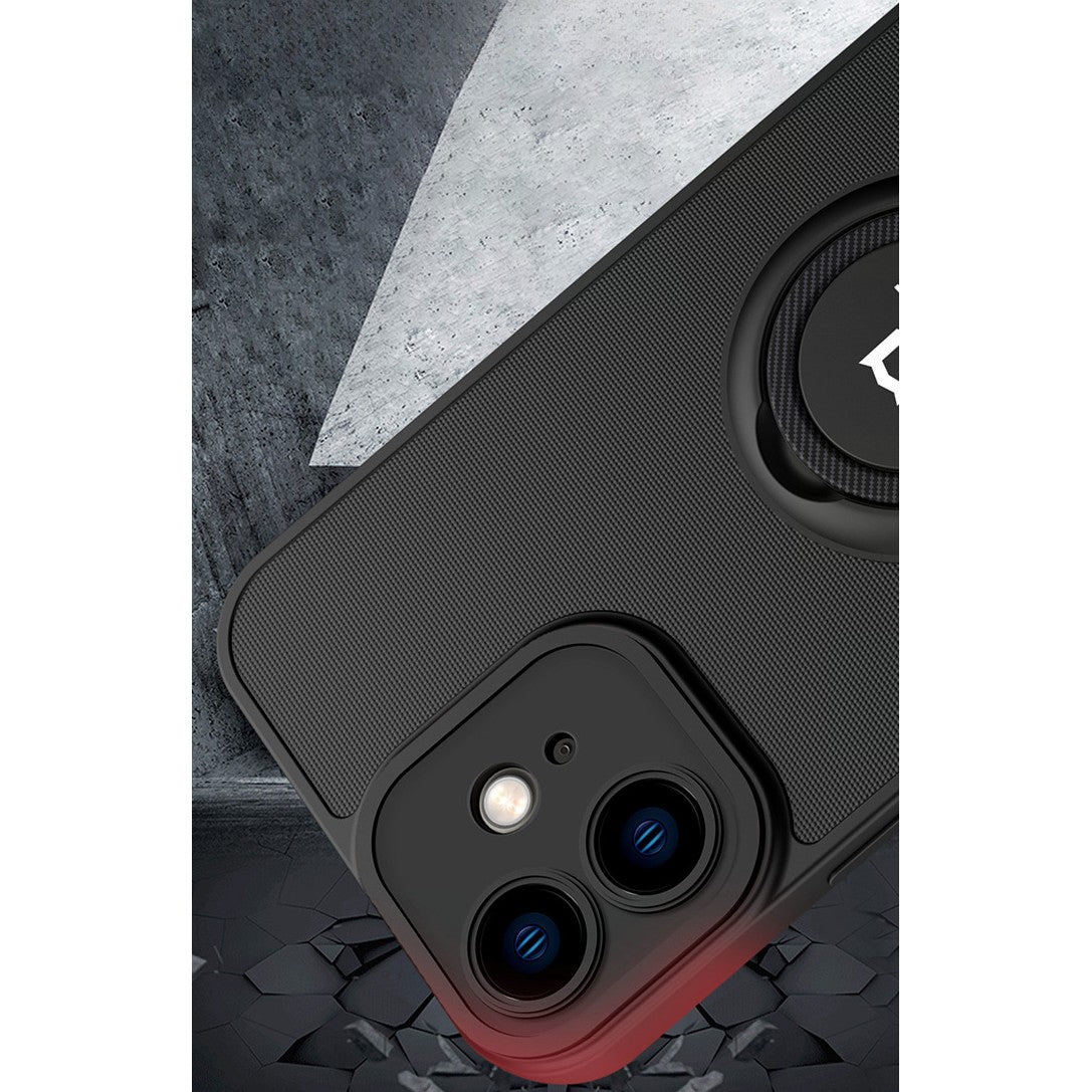 Husa Eagle Eye cu Stand pentru Motorola G22, Negru, Suport Auto Magnetic, Protectie Antisoc, Flippy-6