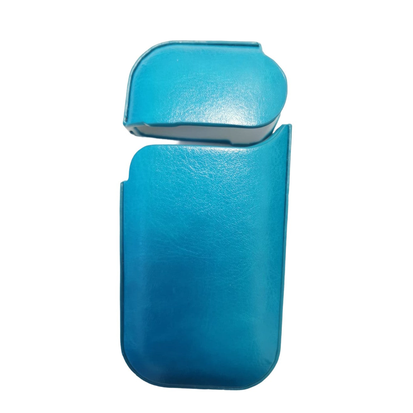 Husa Flippy pentru IQOS 2.4 Plus, Capac de Protectie, Anti Soc si Zgarieturi, din Piele Ecologica, 43 g, 12 x 6 x 2.5 cm, Turcoaz-3