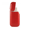 Husa Flippy pentru IQOS 2.4 Plus, Capac de Protectie, Anti Soc si Zgarieturi, din Piele Ecologica, 43 g, 12 x 6 x 2.5 cm, Rosu-0