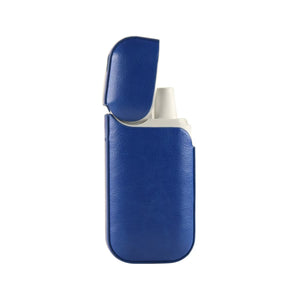Husa Flippy pentru IQOS 2.4 Plus, Capac de Protectie, Anti Soc si Zgarieturi, din Piele Ecologica, 43 g, 12 x 6 x 2.5 cm, Albastru-0
