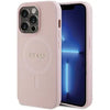 Husa telefon pentru Apple iPhone 13 Pro, Guess, TPU, MagSafe, Roz