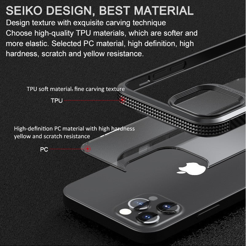Husa Hibrid Defender MG Series pentru iPhone 14 Plus, Flippy, Protectie Antisoc, Negru-1