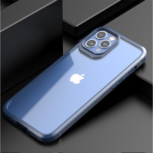Husa Hibrid Defender MG Series pentru iPhone 14 Pro Max, Flippy, Protectie Antisoc, Albastru-0