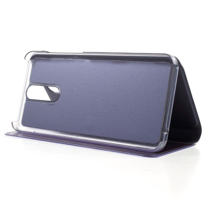 Husa Tip Carte, Flippy, Compatibila cu Huawei Mate 10 Lite, Flip Cover Oglinda, Violet-3