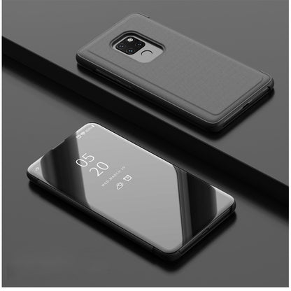 Husa Huawei Mate 20 Flip Cover Oglinda Negru-3