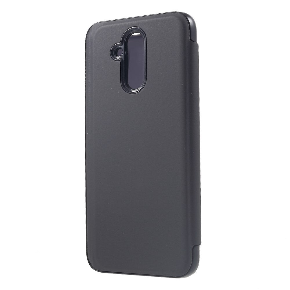 Husa Huawei Mate 20 Lite Flip Cover Oglinda Negru-2