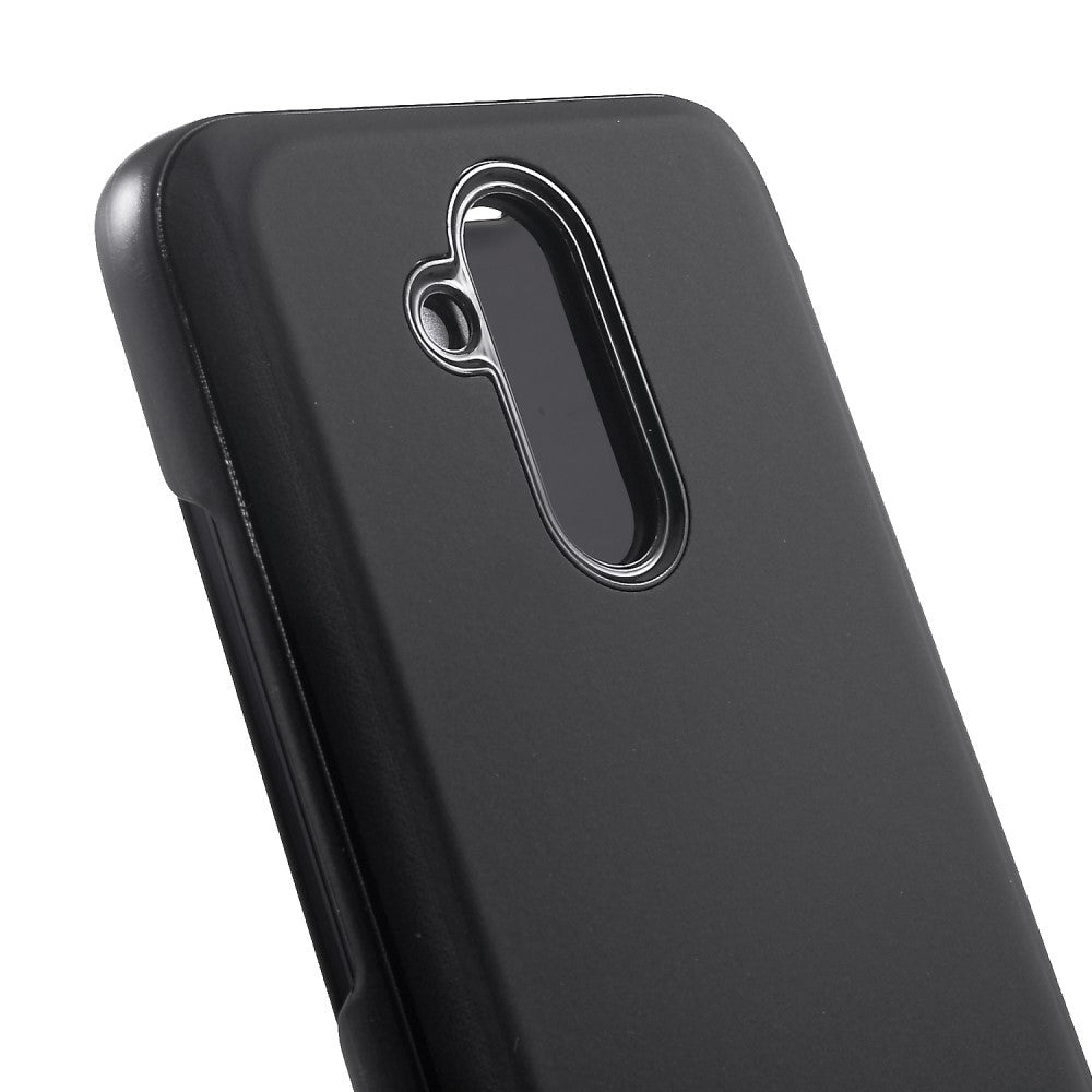 Husa Huawei Mate 20 Lite Flip Cover Oglinda Negru-5