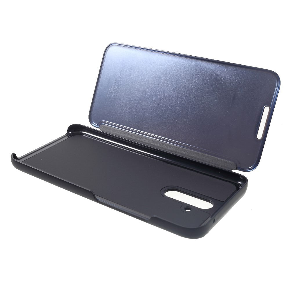 Husa Huawei Mate 20 Lite Flip Cover Oglinda Negru-6