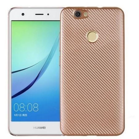 Husa Huawei Mate 9 i-Zore Carbon Fiber Auriu-2