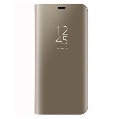 Husa Huawei P20 Lite Flip Cover Oglinda Auriu-3
