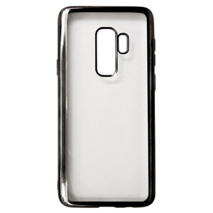 Husa Huawei P20 Lite Transparent cu Margini Negre-0