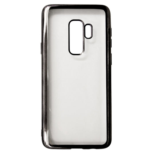 Husa Huawei P20 Lite Transparent cu Margini Negre-0