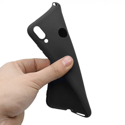 Husa Huawei Y7 2019 Liquid Silicone Case Negru-3
