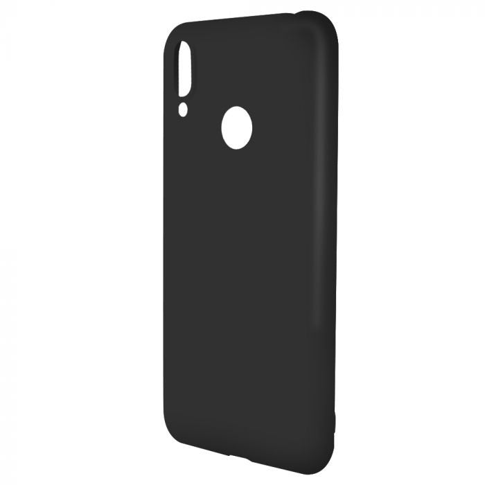 Husa Huawei Y7 2019 Liquid Silicone Case Negru-4