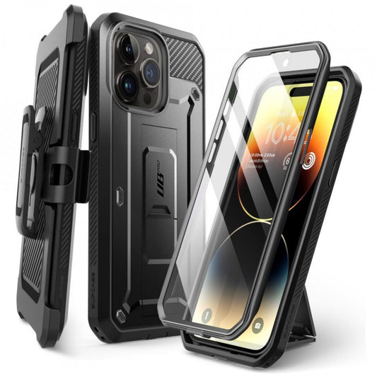 Husa Supcase Unicorn Beetle Pro pentru iPhone 15 Pro, Black