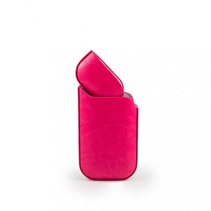 Husa Flippy pentru IQOS 2.4 Plus, Capac de Protectie, Anti Soc si Zgarieturi, din Piele Ecologica, 43 g, 12 x 6 x 2.5 cm, Roz-3