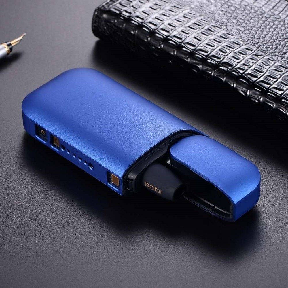 Husa Flippy pentru IQOS 2.4 Plus, Capac de Protectie, Anti Soc si Zgarieturi, Full Body, din Plastic, 11.5 x 5 x 2.3 cm, Albastru-4