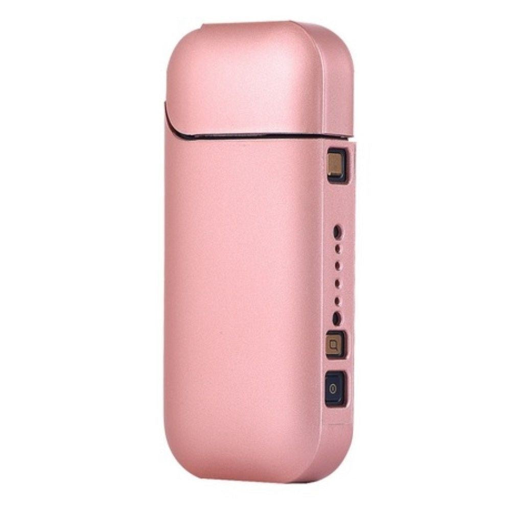 Husa Flippy pentru IQOS 2.4 Plus, Capac de Protectie, Anti Soc si Zgarieturi, Full Body, din Plastic, 11.5 x 5 x 2.3 cm, Roz Auriu-0