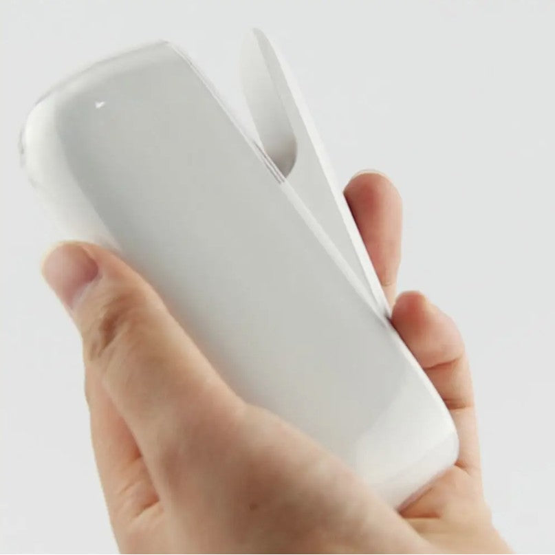 Husa Flippy pentru IQOS 3.0 DUO, de Protectie, Anti Soc si Zgarieturi, din Silicon, 12 x 4.5 cm, Transparent-6