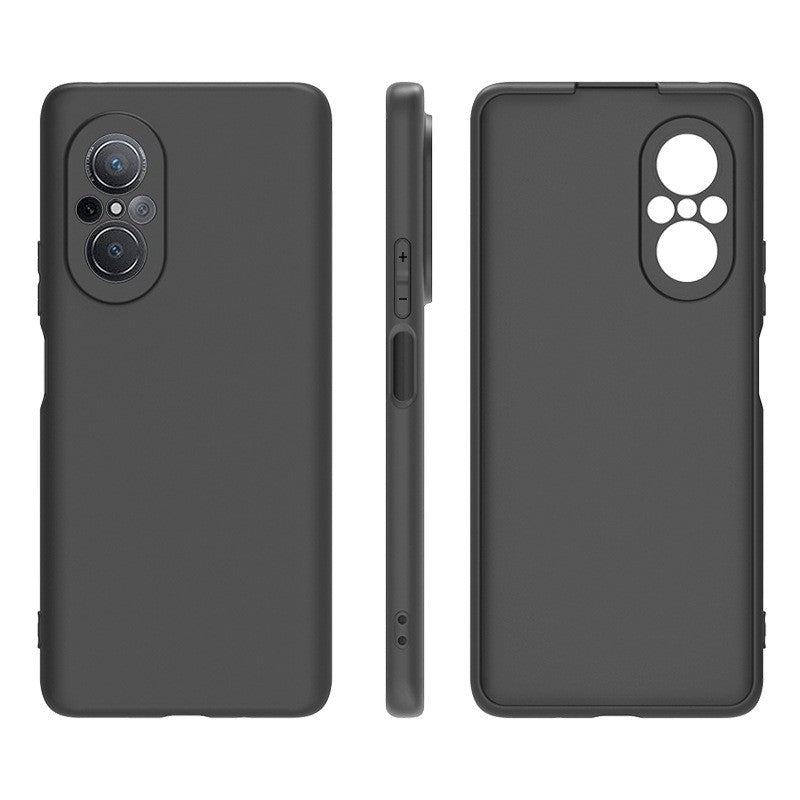 Husa Matte TPU pentru Huawei NOVA 9 SE, Flippy, Silicon Slim, Protectie Antisoc, Negru-5