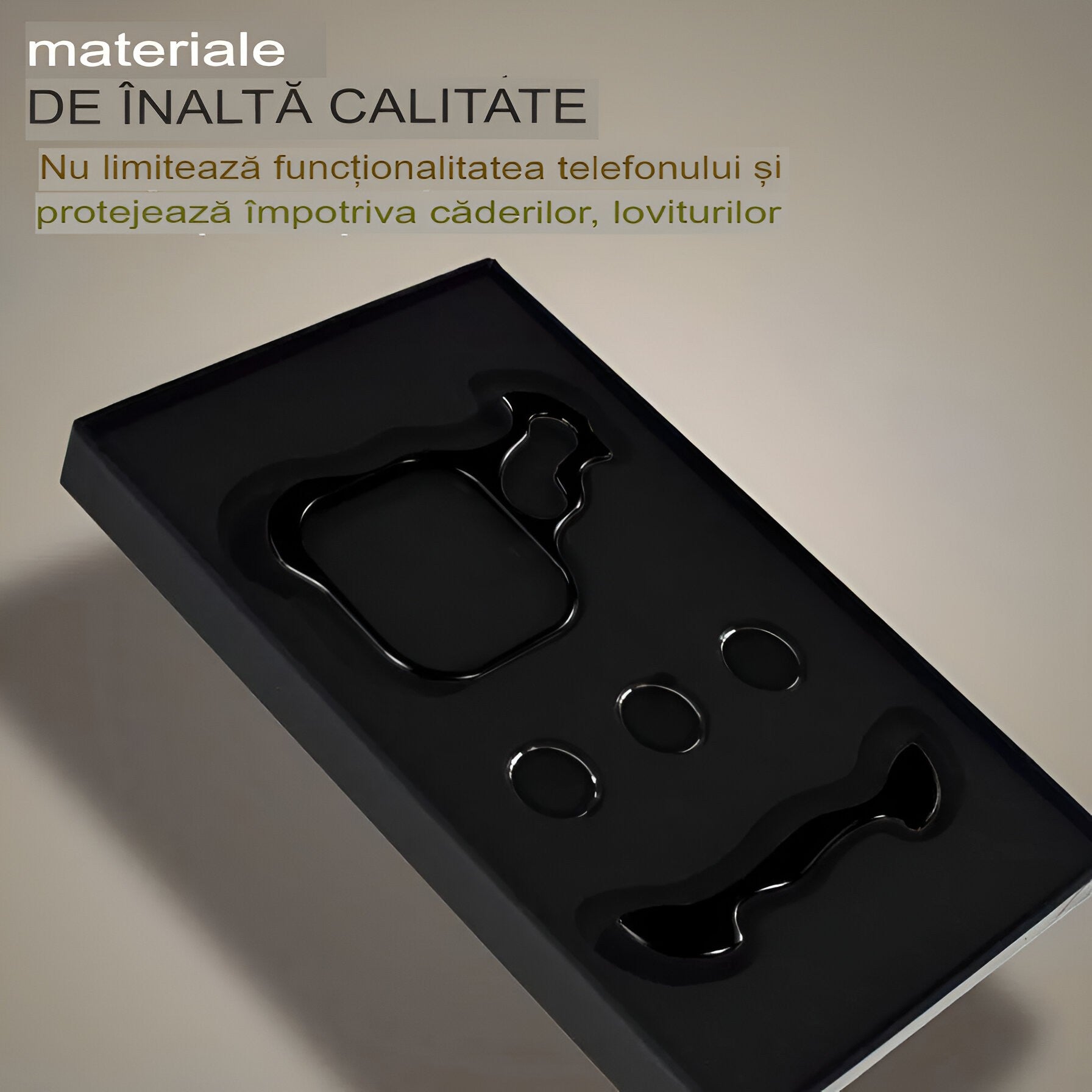 Husa Metalica Compatibila cu iPhone 15 Pro, Protectie pentru Colturile Telefonului si Camera, Lentile pentru Obiective, Aliaj, Antisoc, Antizgariere, Negru-3