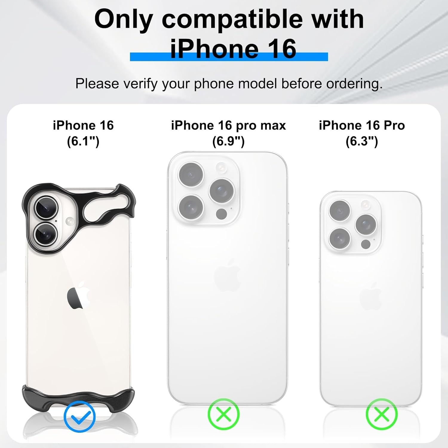 Husa Metalica Compatibila cu iPhone 16, Flippy, Protectie pentru Colturile Telefonului si Camera, Aliaj, Antisoc, Antizgariere, Negru-1