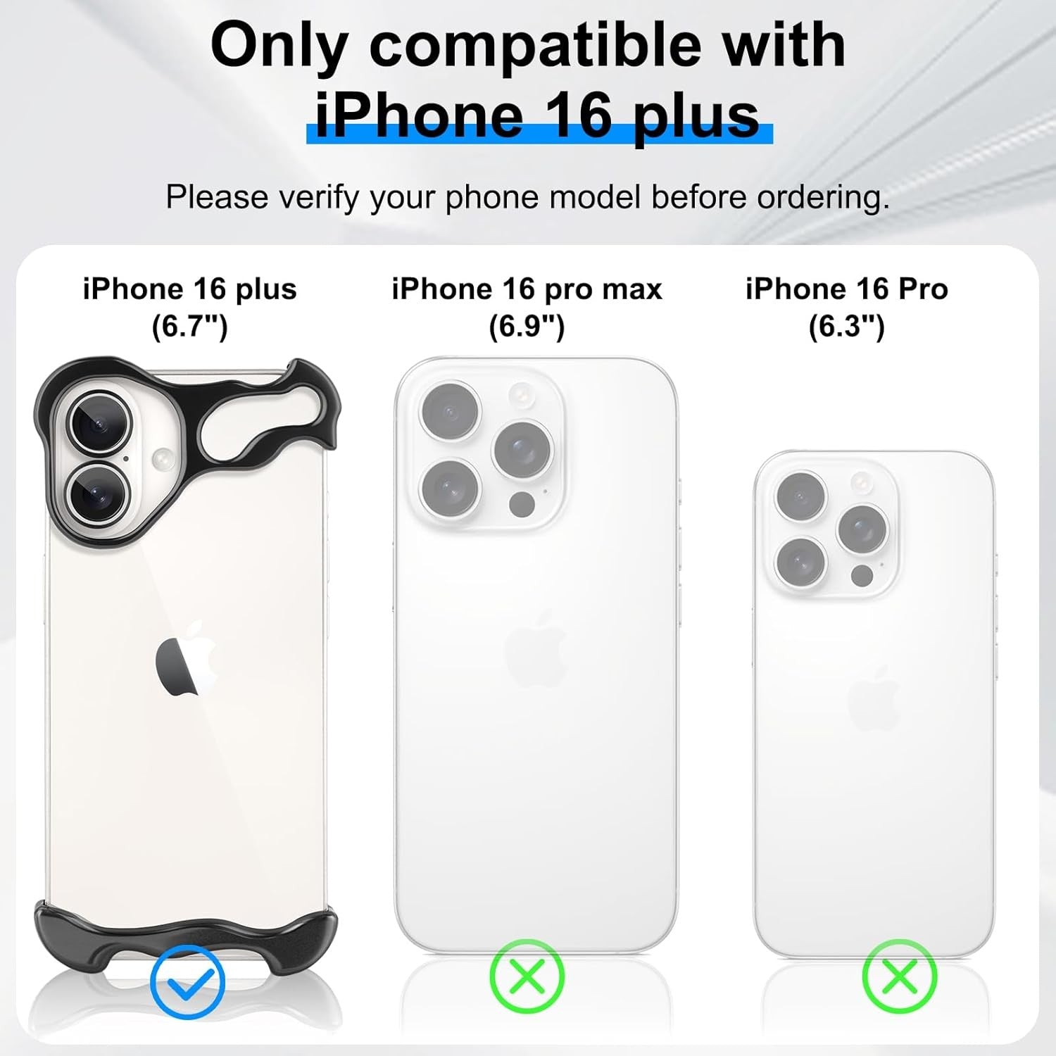 Husa Metalica Compatibila cu iPhone 16 Plus, Flippy, Protectie pentru Colturile Telefonului si Camera, Aliaj, Antisoc, Antizgariere, Negru-5