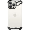 Husa Metalica Compatibila cu iPhone 16 Pro Max, Flippy, Protectie pentru Colturile Telefonului si Camera, Aliaj, Antisoc, Antizgariere, Negru-0