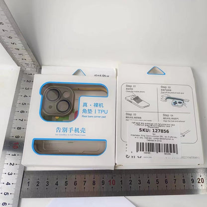 Husa TPU Edgeless Compatibila cu iPhone 15 Pro, Flippy, Protectie pentru Colturi si Camera, Aliaj, Antisoc, Antizgariere, Negru Mat-1