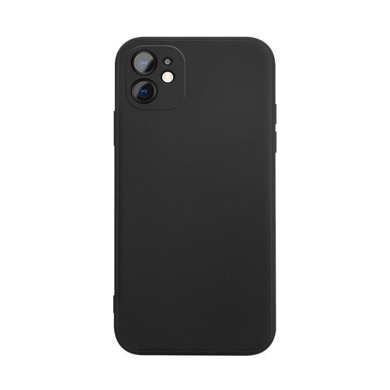 Husa pentru Samsung Galaxy A03 4G, Flippy, Liquid Silicone, cu Microfibra pe interior, Protectie Antisoc, Negru-5