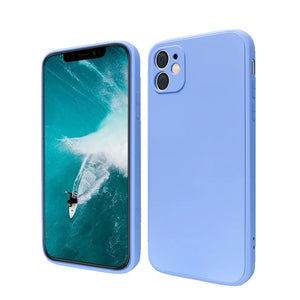 Husa pentru Apple iPhone 14 Plus Flippy, Liquid Silicone, cu Microfibra pe interior, Protectie Antisoc, Lilac Purple( Mov)-0