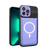 Husa pentru Apple iPhone 14 Pro Max MagSafe, Urban Armor, Flippy, Mov, suport magnetic-0