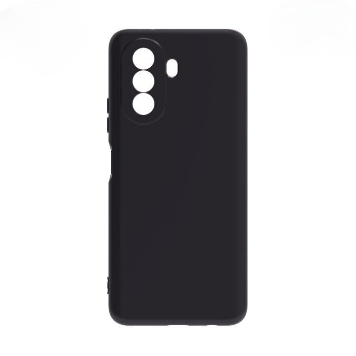 Husa pentru Huawei Huawei Y90, Flippy, Liquid Silicone, cu Microfibra pe interior, Protectie Antisoc, Negru-4