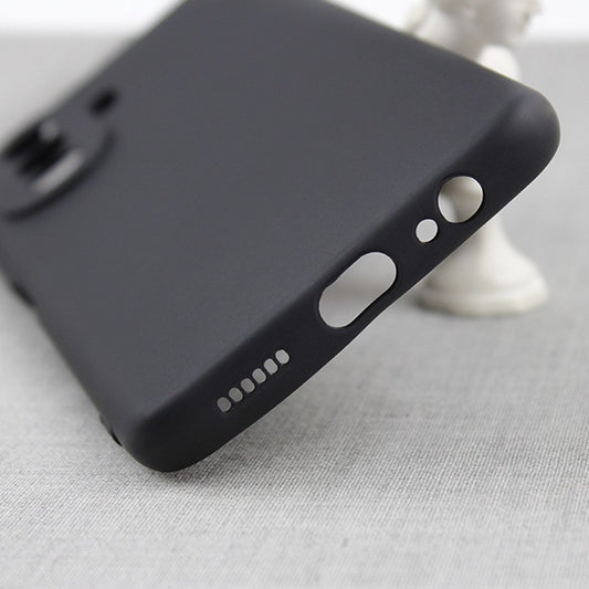 Husa pentru Huawei NOVA 10, Flippy, Liquid Silicone, cu Microfibra pe interior, Protectie Antisoc, Negru-1