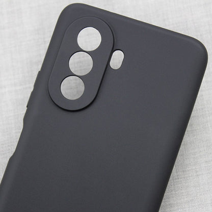 Husa pentru Huawei NOVA 10, Flippy, Liquid Silicone, cu Microfibra pe interior, Protectie Antisoc, Negru-3