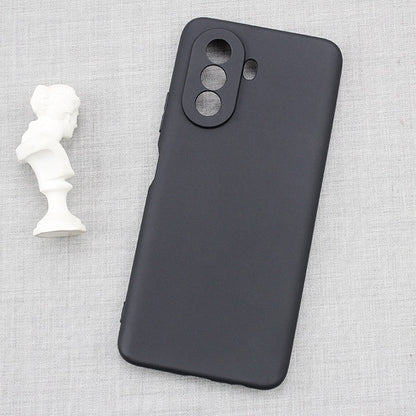Husa pentru Huawei NOVA Y70, Flippy, Liquid Silicone, cu Microfibra pe interior, Protectie Antisoc, Negru-5