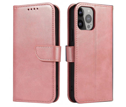 Husă Smart Magnetic Flip pentru Xiaomi Redmi Note 9 – Roz