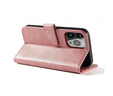 Husă Smart Magnetic Flip pentru Xiaomi Redmi Note 9 – Roz