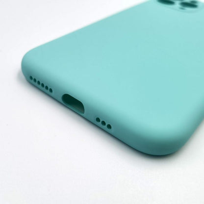 Husa pentru Samsung Galaxy S22, Flippy, Liquid Silicone, cu Microfibra pe interior, Protectie Antisoc, Albastru deschis-5