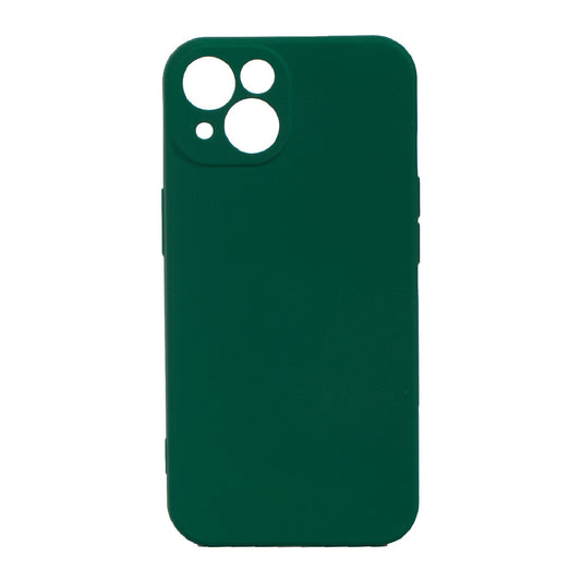 Husa pentru Samsung Galaxy S22 Plus, Flippy, Liquid Silicone, cu Microfibra pe interior, Protectie Antisoc, Verde inchis-1